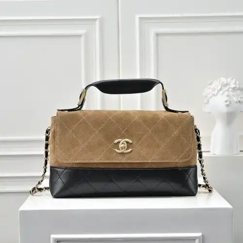 CHANEL handbag Chanel women's bag Chanel crossbody bag is imported original cowhide high-end quality