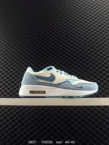 Nike Air Max 1 men's and women's sneakers draw design inspiration from French architecture, combinin