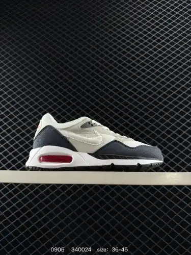 Nike AIR MAX CORRELATE men's pigbag leather small air cushion fashionable casual running shoes item 