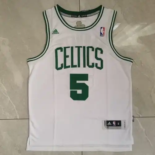 Celtics No. 5 Kevin Garnett White