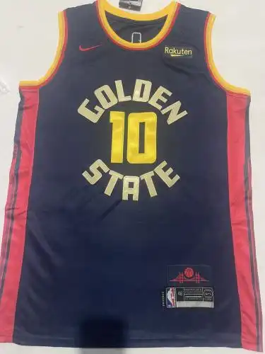 25th season Warriors No. 10 Jimmy Butler City version of Deep Blue