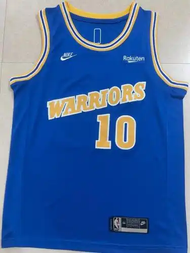 23 season Warriors No. 10 Jimmy Butler Retro Classic Blue