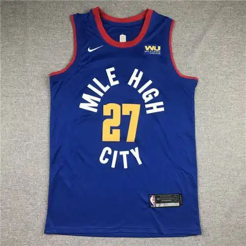 Nuggets No. 27 Jamal Murray Blue