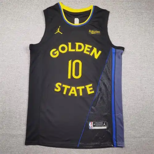 25th season Warriors No. 10 Jimmy Butler Announcement Edition Black