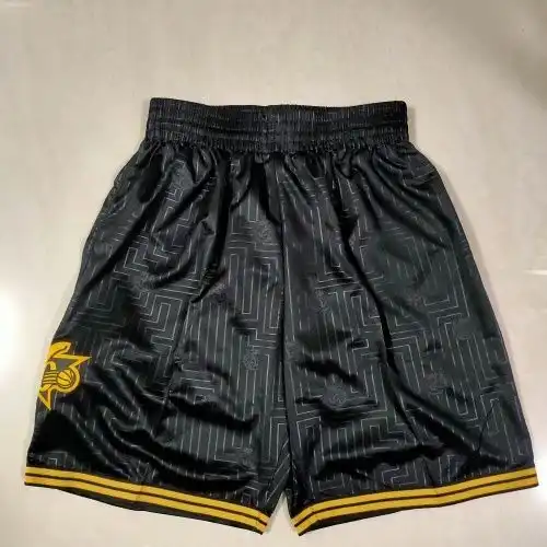 76ers black Year of the Rat Pants