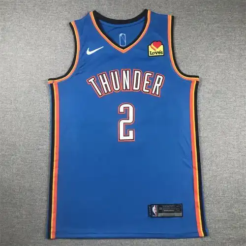 Thunder No. 2 Shea Gilgers-Alexander Blue