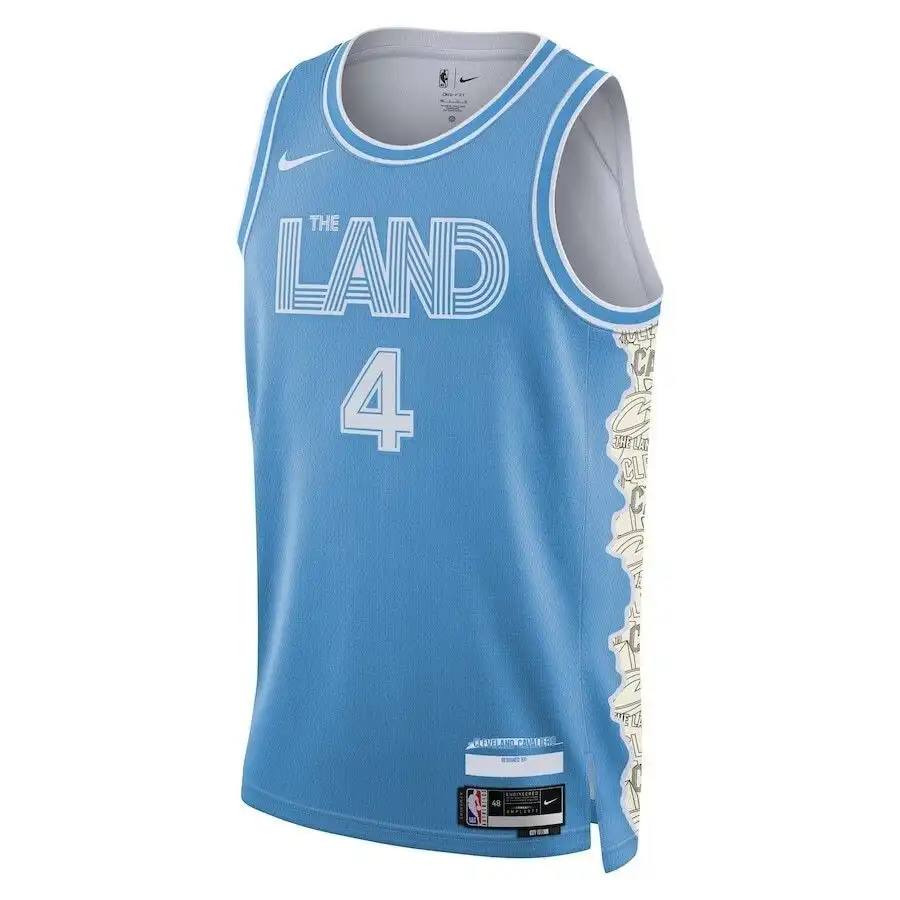 Cleveland Cavaliers Nike City Edition Swingman Jersey 2024 - Blue - Evan Mobley - Unisex (1).webp