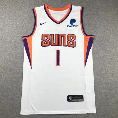 Suns No. 1 Devin Booker White