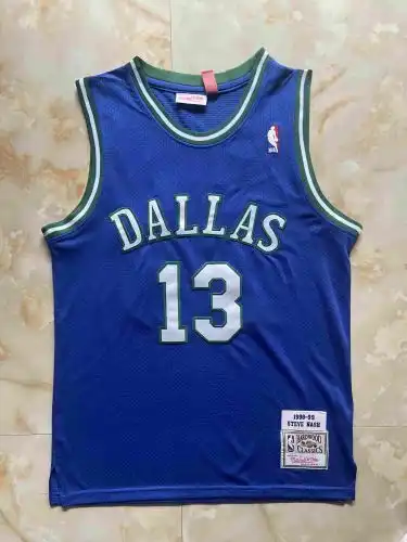 Mavericks No. 13 Steve Nash Retro Blue