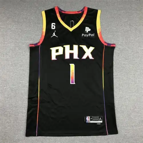 Suns No. 1 Devin Booker Announcement Edition Black
