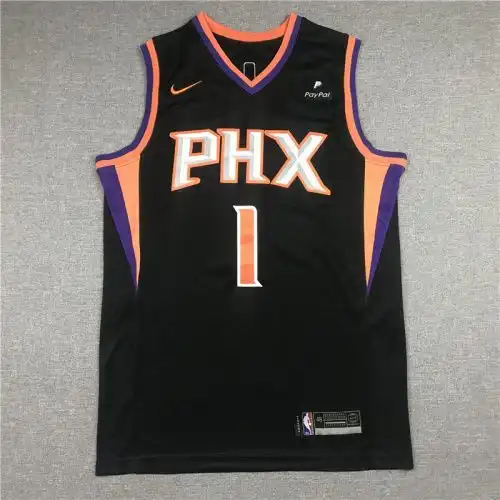 Suns No. 1 Devin Booker Regular Purple