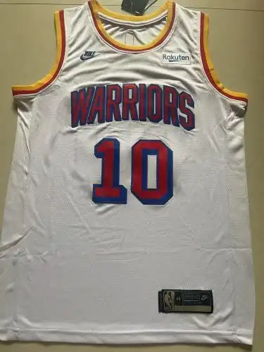25th season Warriors No. 10 Jimmy Butler Classic White