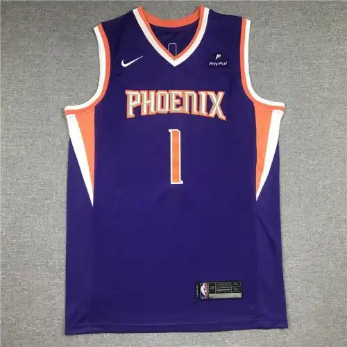 Suns No. 1 Devin Booker Regular Purple