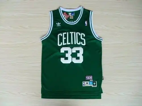Celtics No. 33 Larry Bird Green