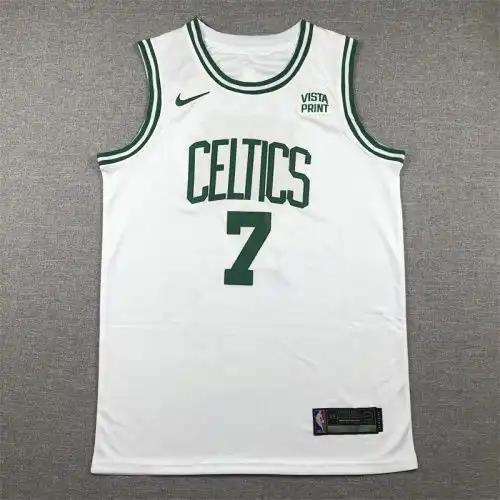 Celtics No. 7 Jaylen Brown White