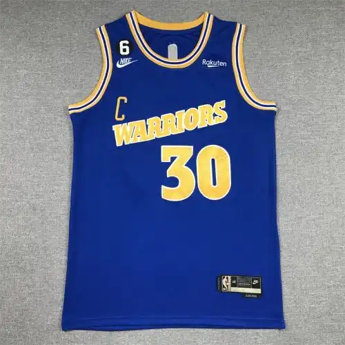 23 season Warriors No. 30 Stephen Curry Classic Blue