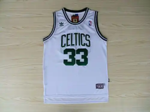 Celtics No. 33 Larry Bird White