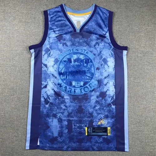 Warriors No. 30 Stephen Curry Featured Edition Blue