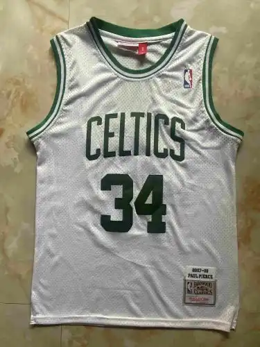 Celtics No. 34 Paul Pierce Retro White