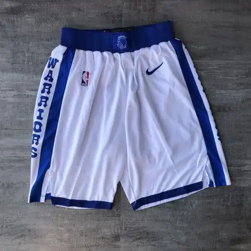 Warriors white retro version of trousers