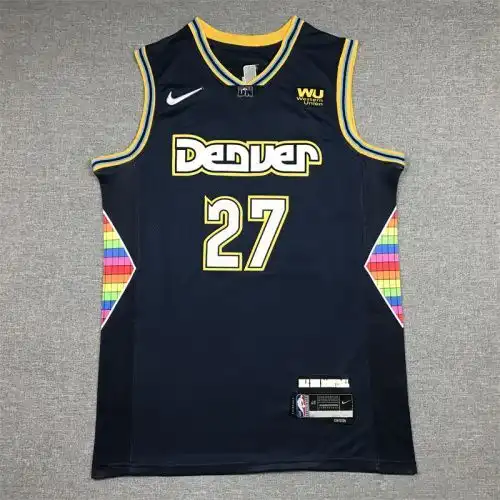 22 season Nuggets No. 27 Jamal Murray City version of Deep Blue