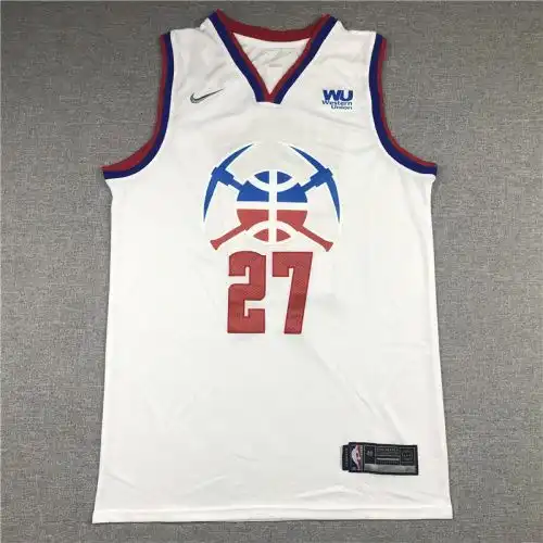 Nuggets No. 27 Jamal Murray Award Edition White