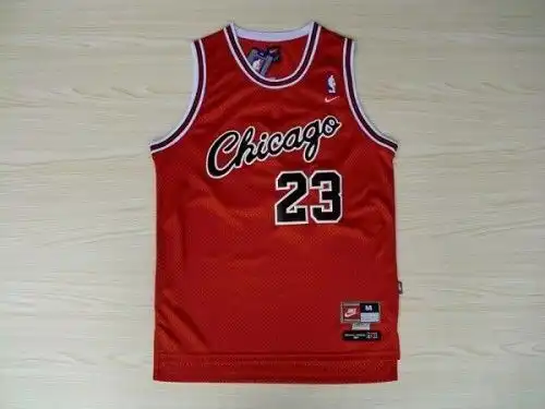 Bulls No. 23 Michael Jordan Chicago One-piece Red
