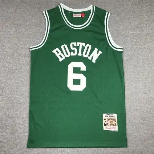 Celtics No. 6 Retro Green