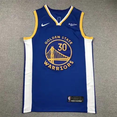Warriors No. 30 Stephen Curry Blue