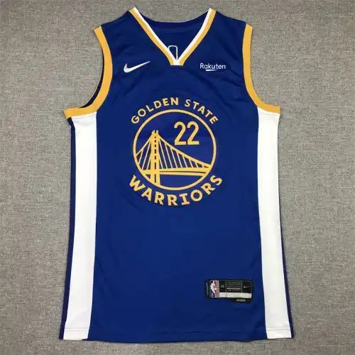 Warriors No. 22 Andrew Wiggins Anniversary Blue