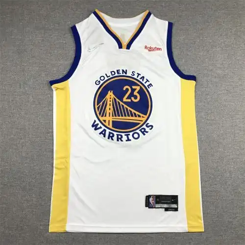 Warriors No. 23 Draymond Green Anniversary White