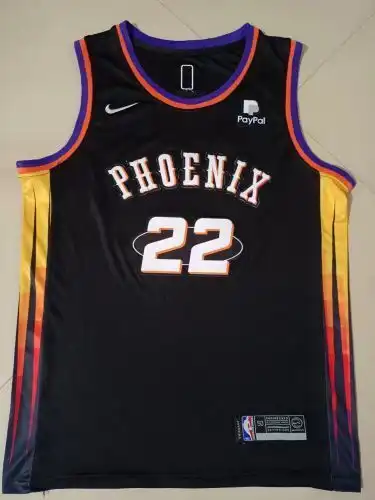 Suns No. 22 DeAndre Ayton New Black