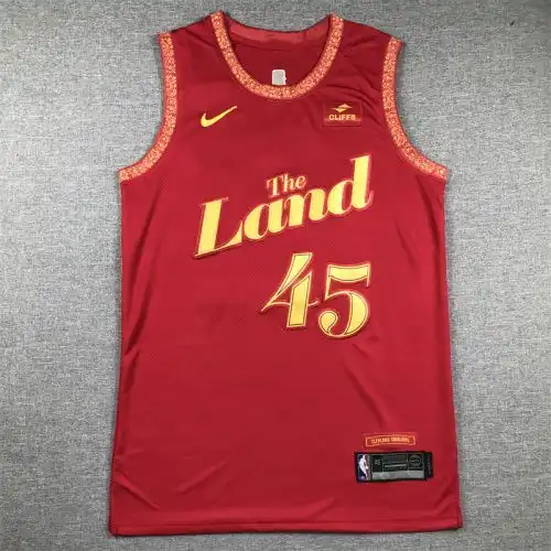 24 season Cavaliers No. 45 Mitchell City version of Jujube