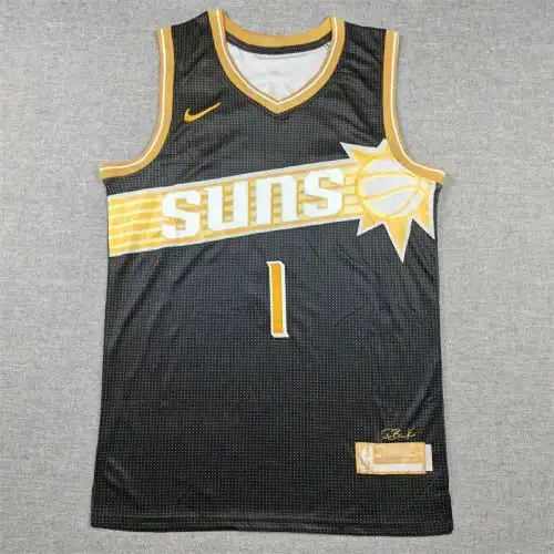 Suns No. 1 Devin Booker Featured Black