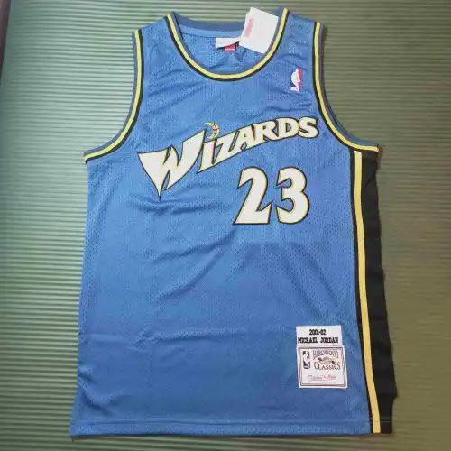 Wizards No. 23 Michael Jordan Retro Blue