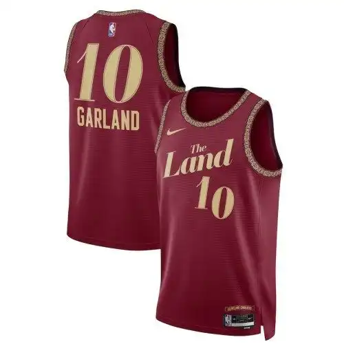 24 season Cavaliers No. 10 Garland City version red