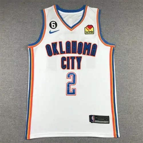 Thunder No. 2 Shay Gilgers-Alexander White