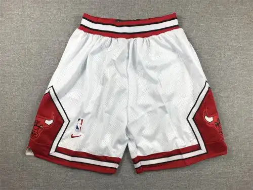 Bulls White Mesh Pants
