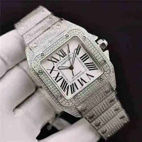 Reloj de pulsera avanzado Mantian Star CARTIER Serie Cartier Shandus con un diámetro de 51 mm x 41,3
