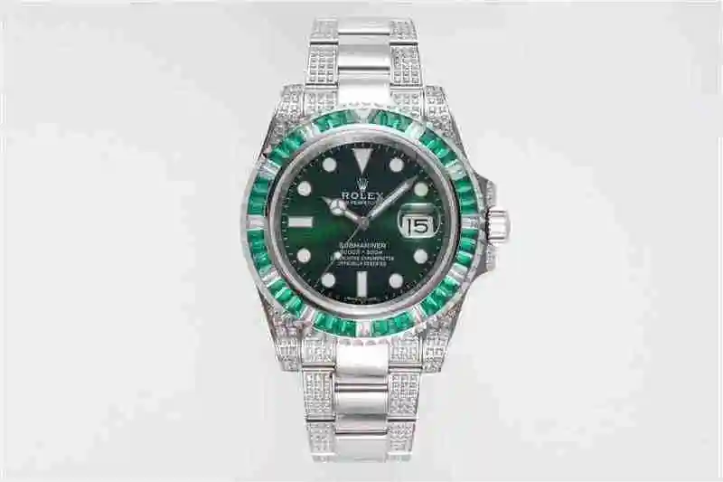 劳力士SUB潜航者后镶钻定制版 40mm (10).webp