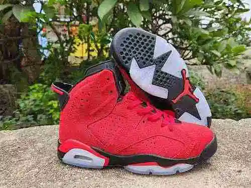 AIR Jordan 6 Jordan Dan 6th Generation Bull Red 40-47