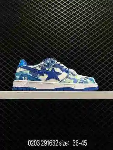160 Marca de moda japonesa Ura-Harajuku A Bathroom Ape easy ape BAPE Sk8 Sta Low SK8 series zapatos 