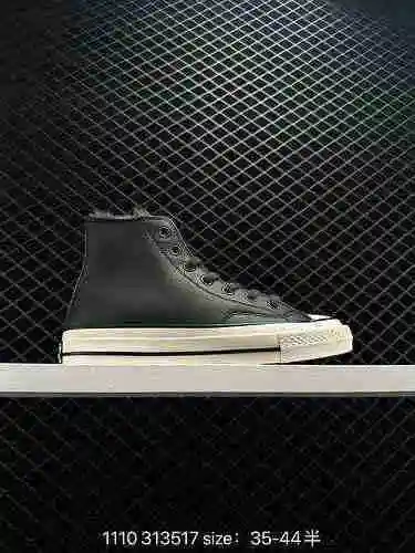 85 nuevos zapatos de mesa casuales de felpa # Converse Chuck 7s Converse de cuero rosa claro con cañ