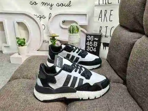 304D nivel de empresa Adidas Nite Jogger 2019 Boost código de barras de color tierra Respaldo de Jac