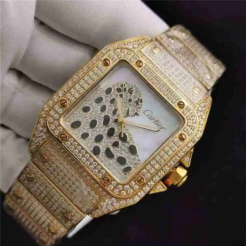 高级满天星腕表CARTIER卡地亚山度士系列 直径51mmX41.3mm (102).webp