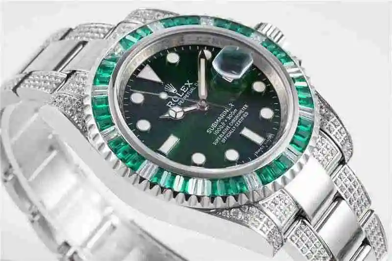 劳力士SUB潜航者后镶钻定制版 40mm (12).webp