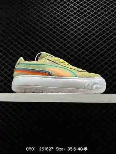 35 PUMA Puma Suede mayu Triplex Tech Wn&# x27; S Otoño Nuevos zapatos deportivos casuales de sue