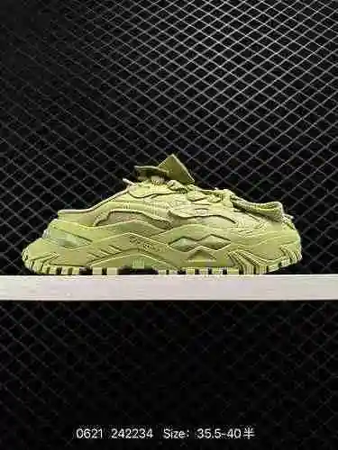 7 Fila Fusion Bianco Mule Colección Hard Candy Estilo papá Suela gruesa elevada Un paso Deportes cas