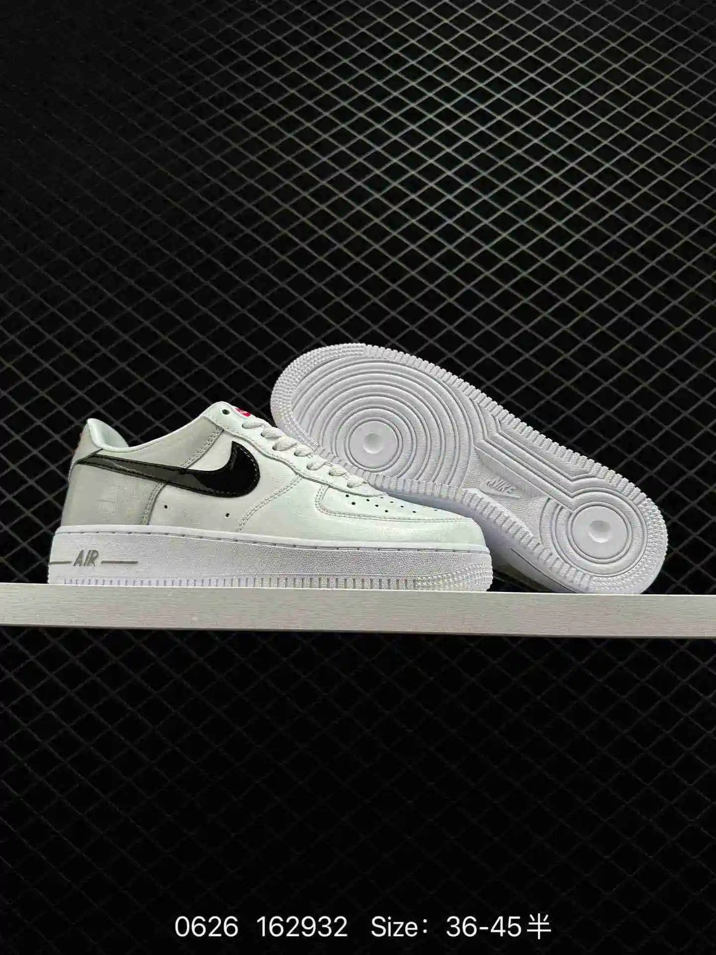 6 Corporativa Nike Air Force Low Air Force One zapatillas casuales de caña baja. El rendimiento de a