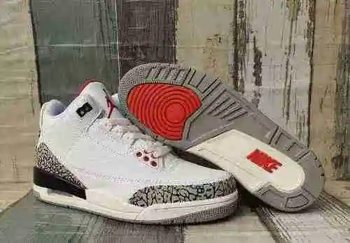 JORDAN 3 vintage men's shoes 40-47